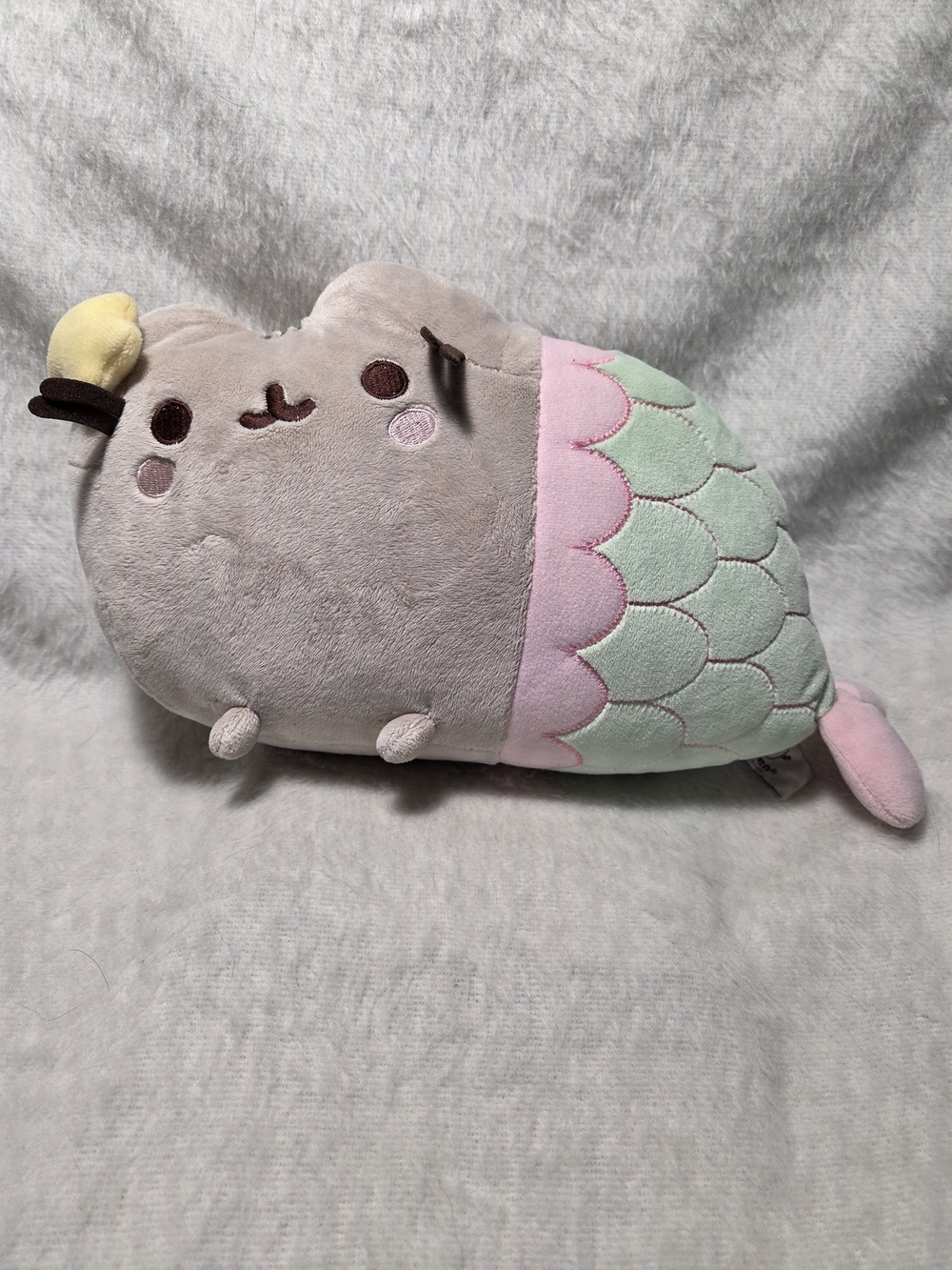 Pusheen Mercat 12" Mermaid Cat with Gold Star Gund Stuffed Toy NO HANGTAG